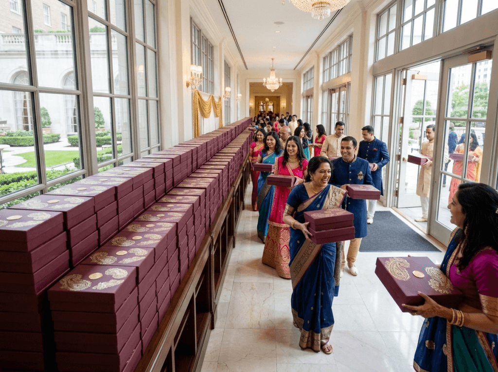 return gifts morning ceremony 1000 people