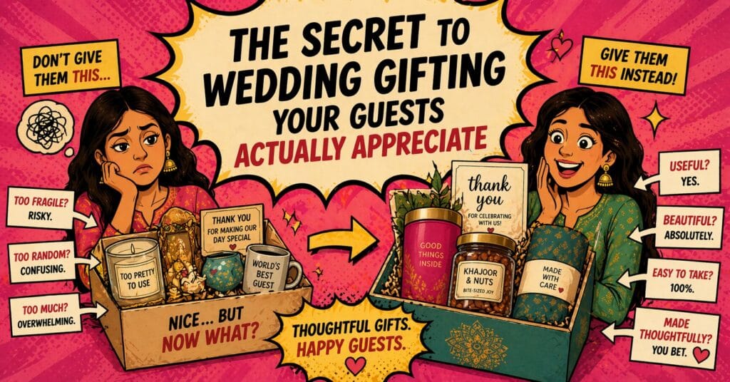 the secret to wedding gifting your guests actually appreciate