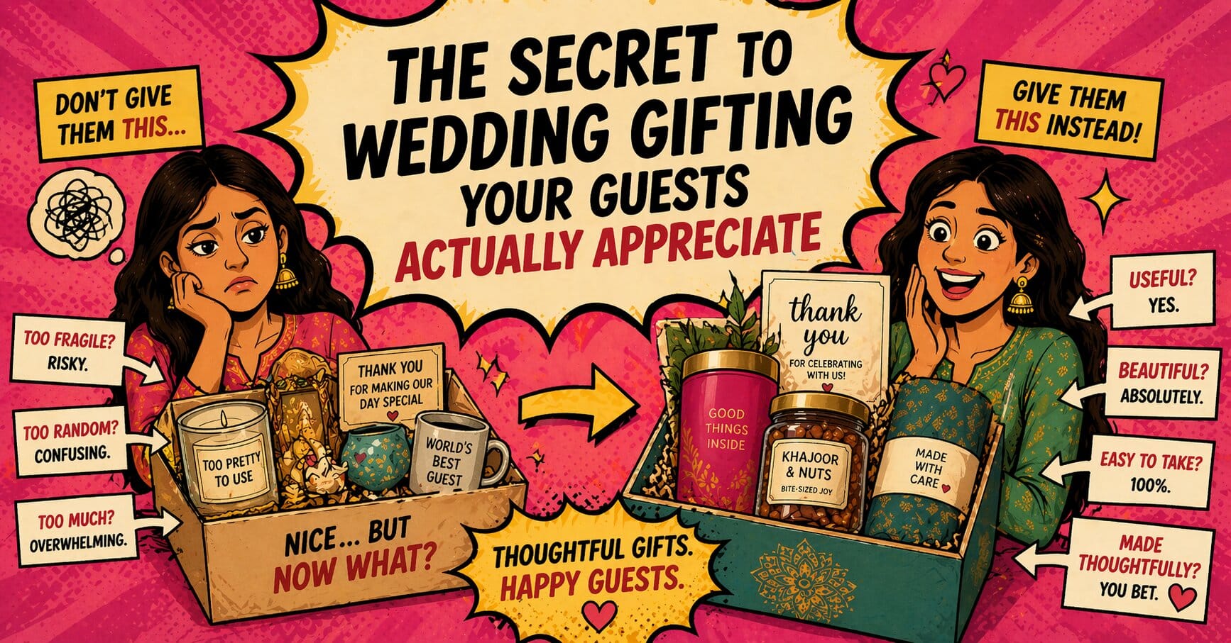the secret to wedding gifting your guests actually appreciate