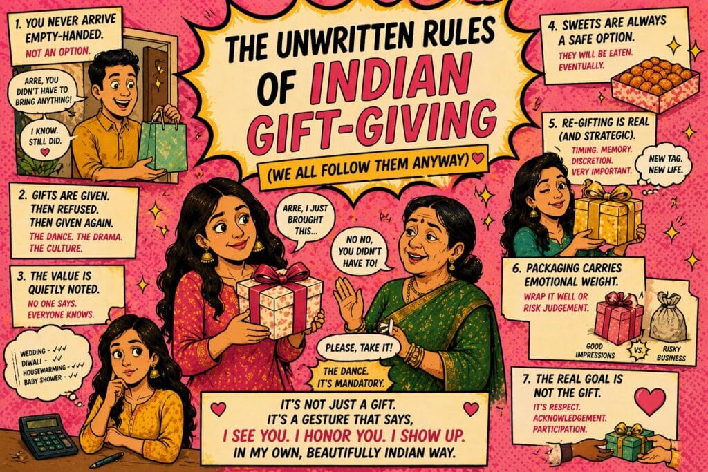 the unwritten rules of indian gift giving