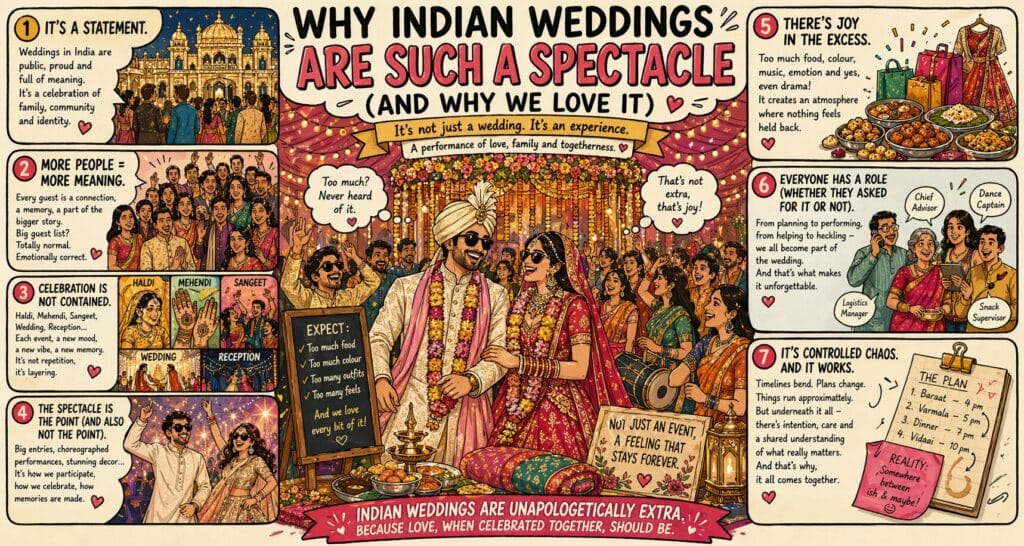 why indian weddings are such a spectacle