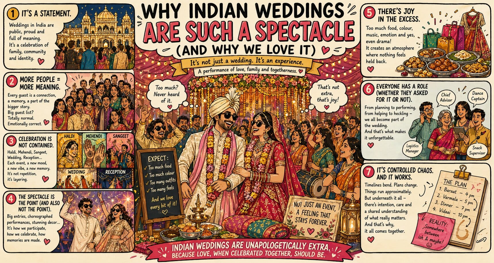 why indian weddings are such a spectacle