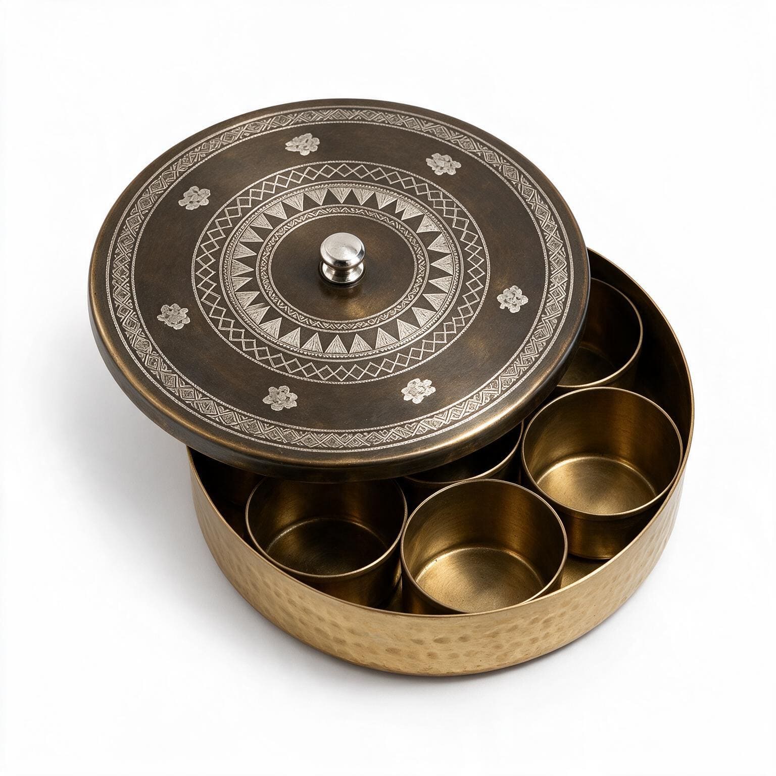 Designer finish masala dabba